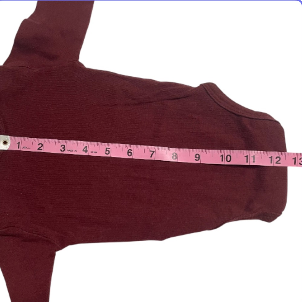 Gray and Maroon Little Brother Onesies - Picture 11 of 12